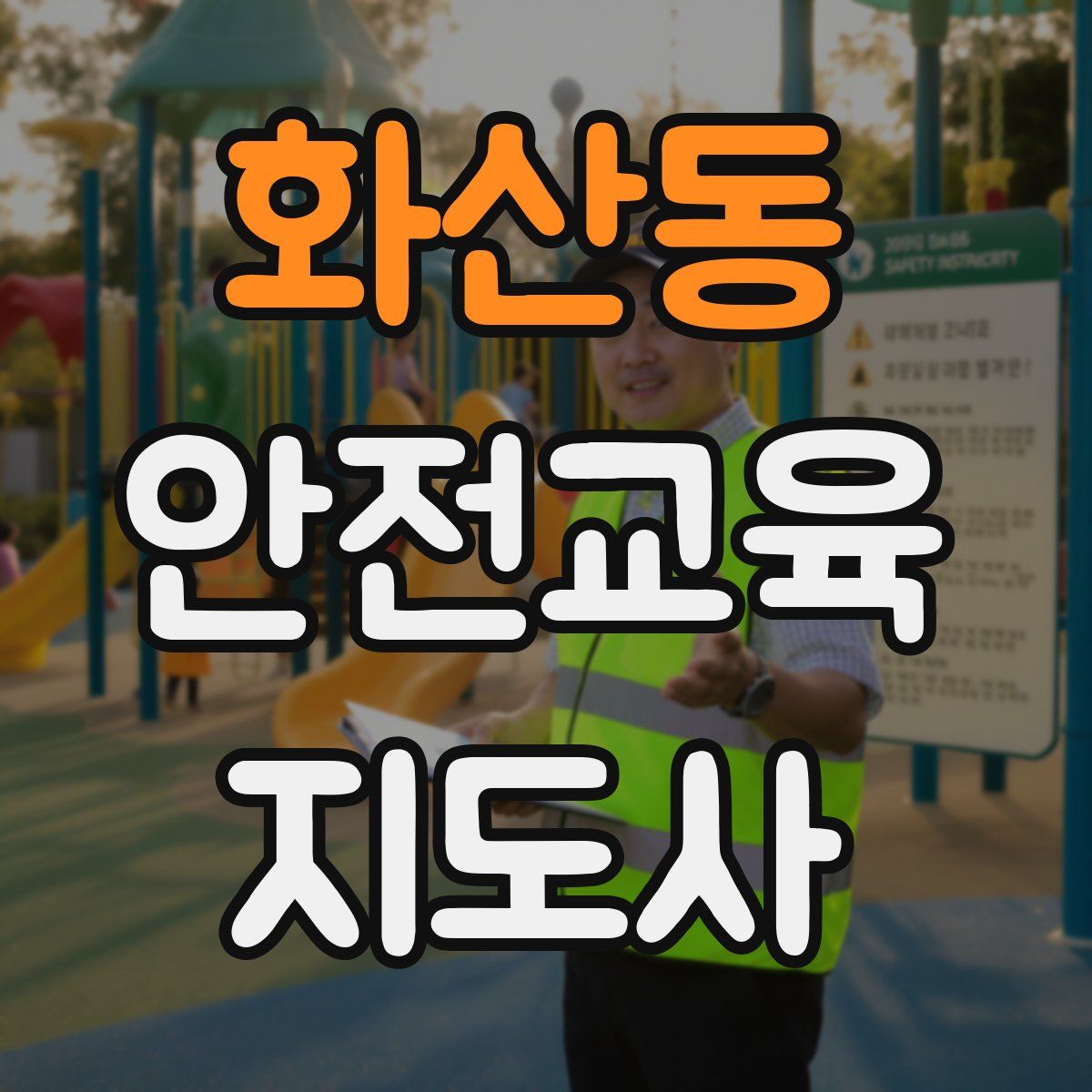 화산동 안전교육지도사 자격증