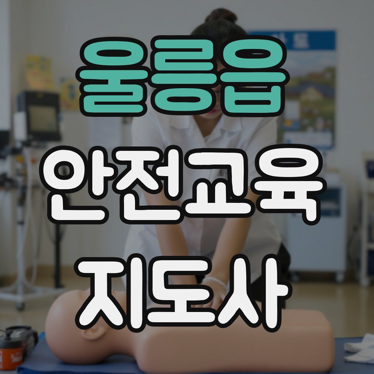 울릉읍 안전교육지도사 자격증