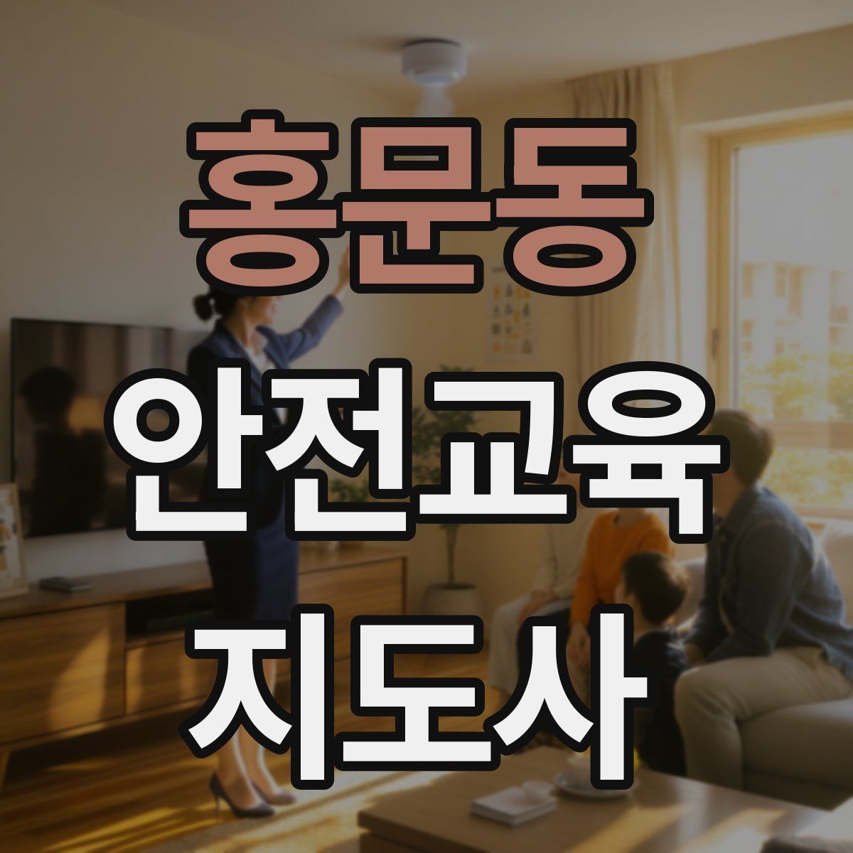 홍문동 안전교육지도사 자격증 실생활 사례를 교육에 녹이는 방법