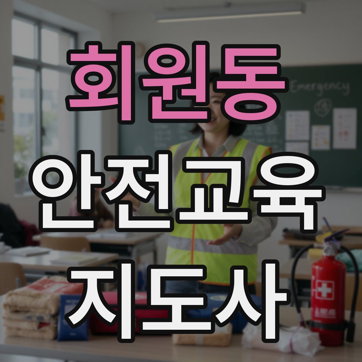 회원동 안전교육지도사 자격증