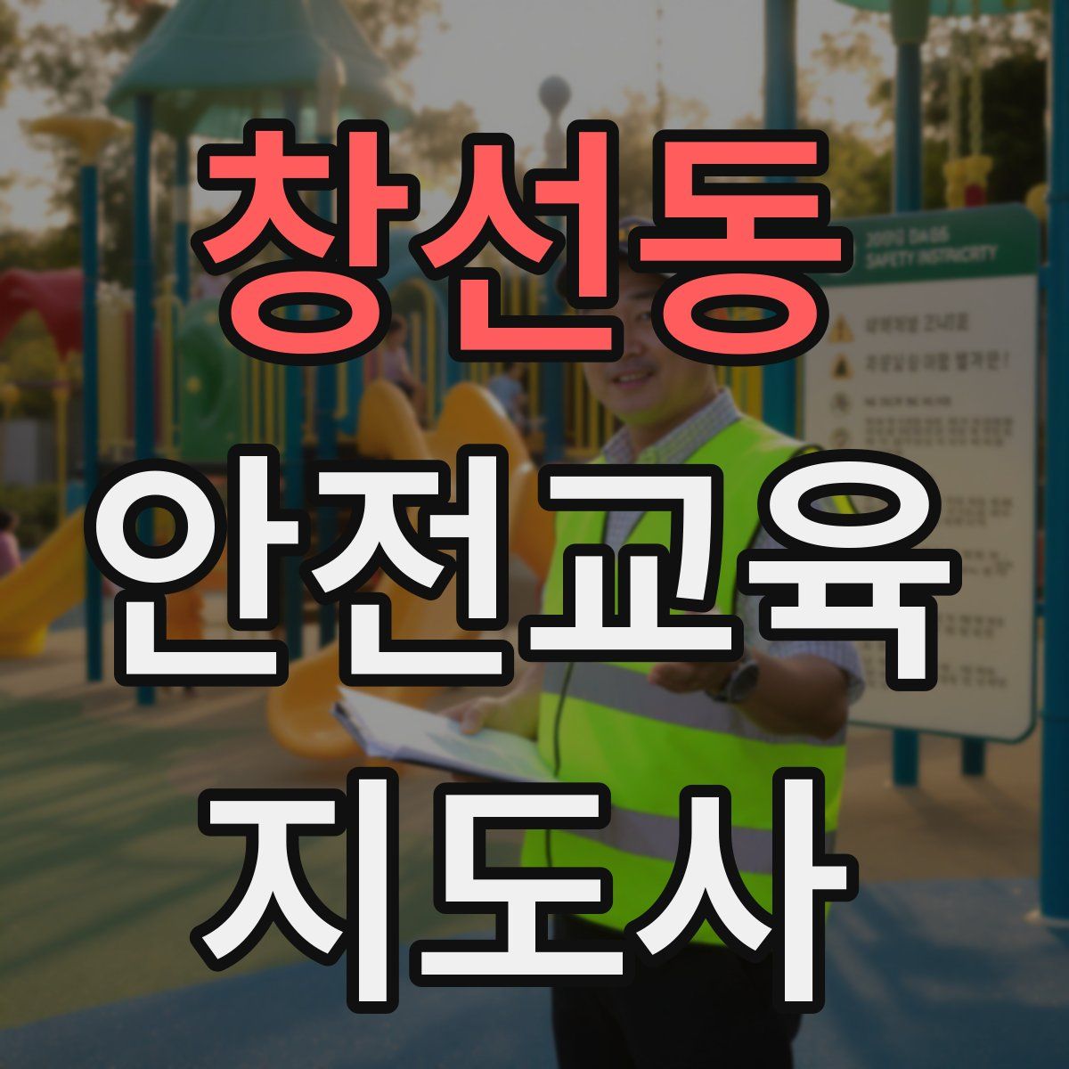 창선동 안전교육지도사 자격증