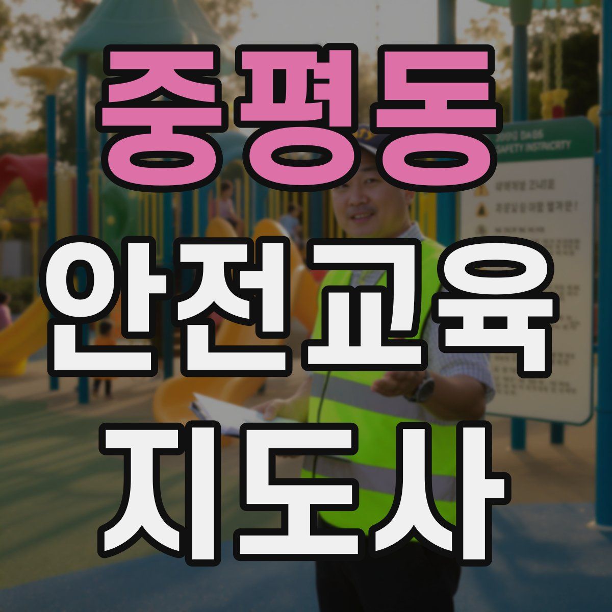 중평동 안전교육지도사 자격증