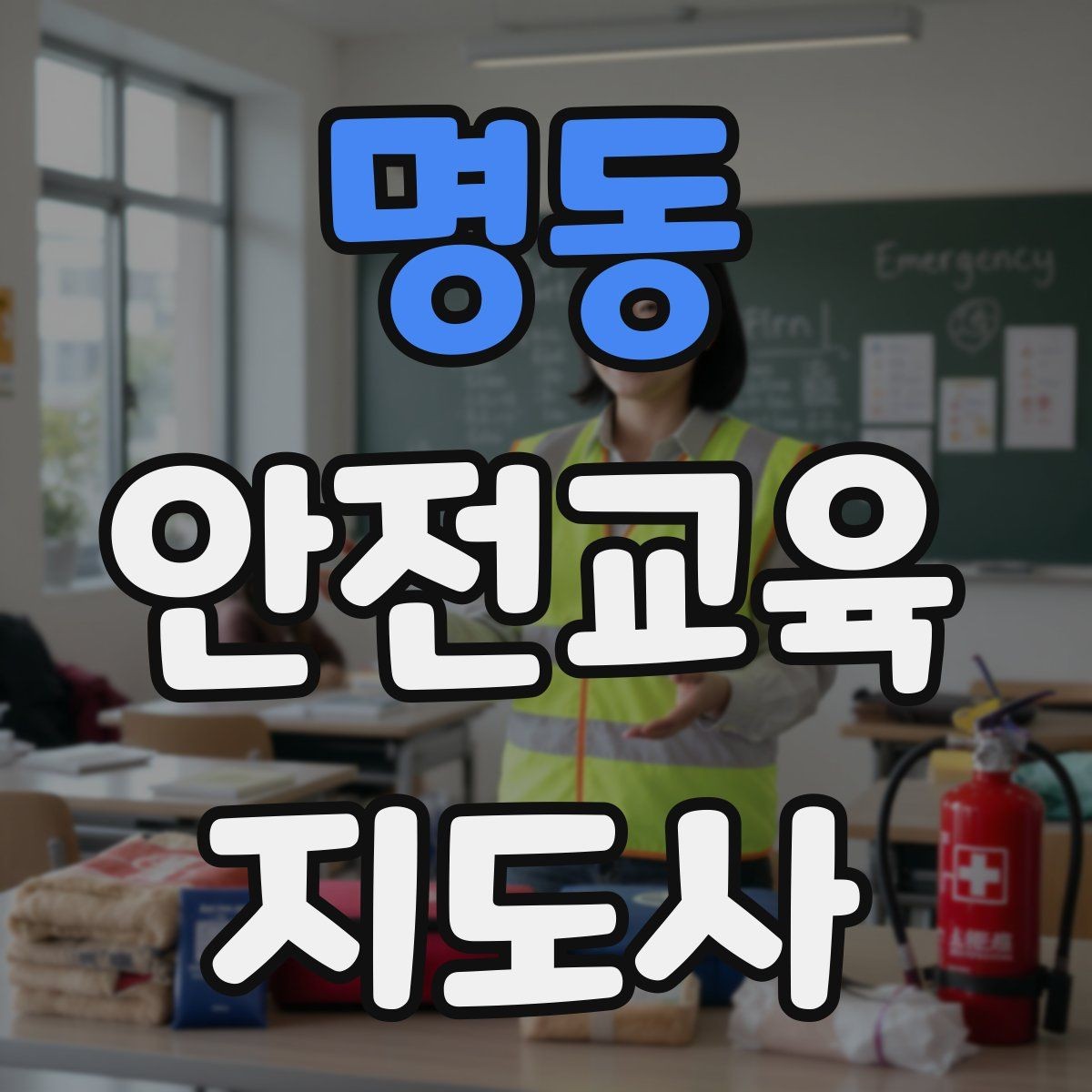 명동 안전교육지도사 자격증 프레젠테이션 자료 구성의 핵심 포인트