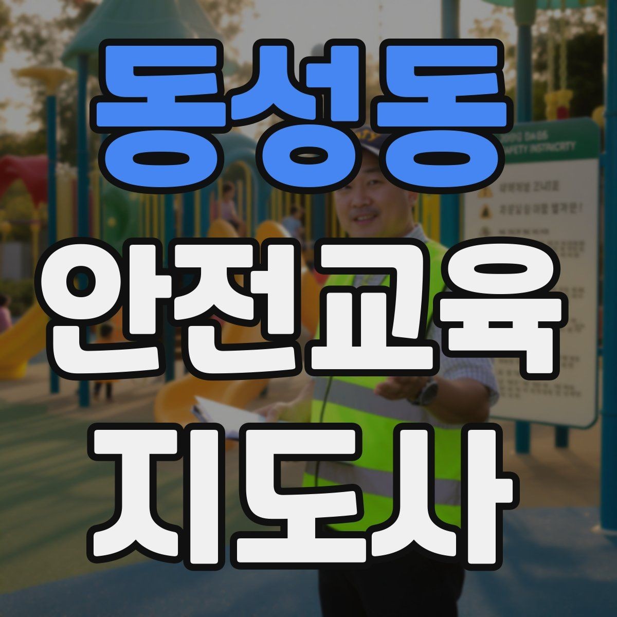 동성동 안전교육지도사 자격증 교육 이수 후 시험 절차