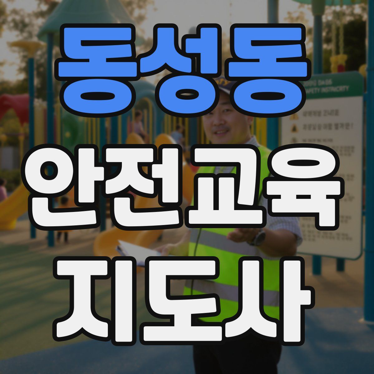 동성동 안전교육지도사 자격증