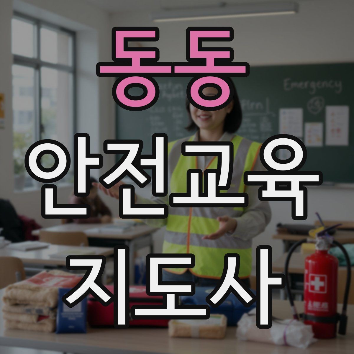 동동 안전교육지도사 자격증 학습 계획 세우는 방법