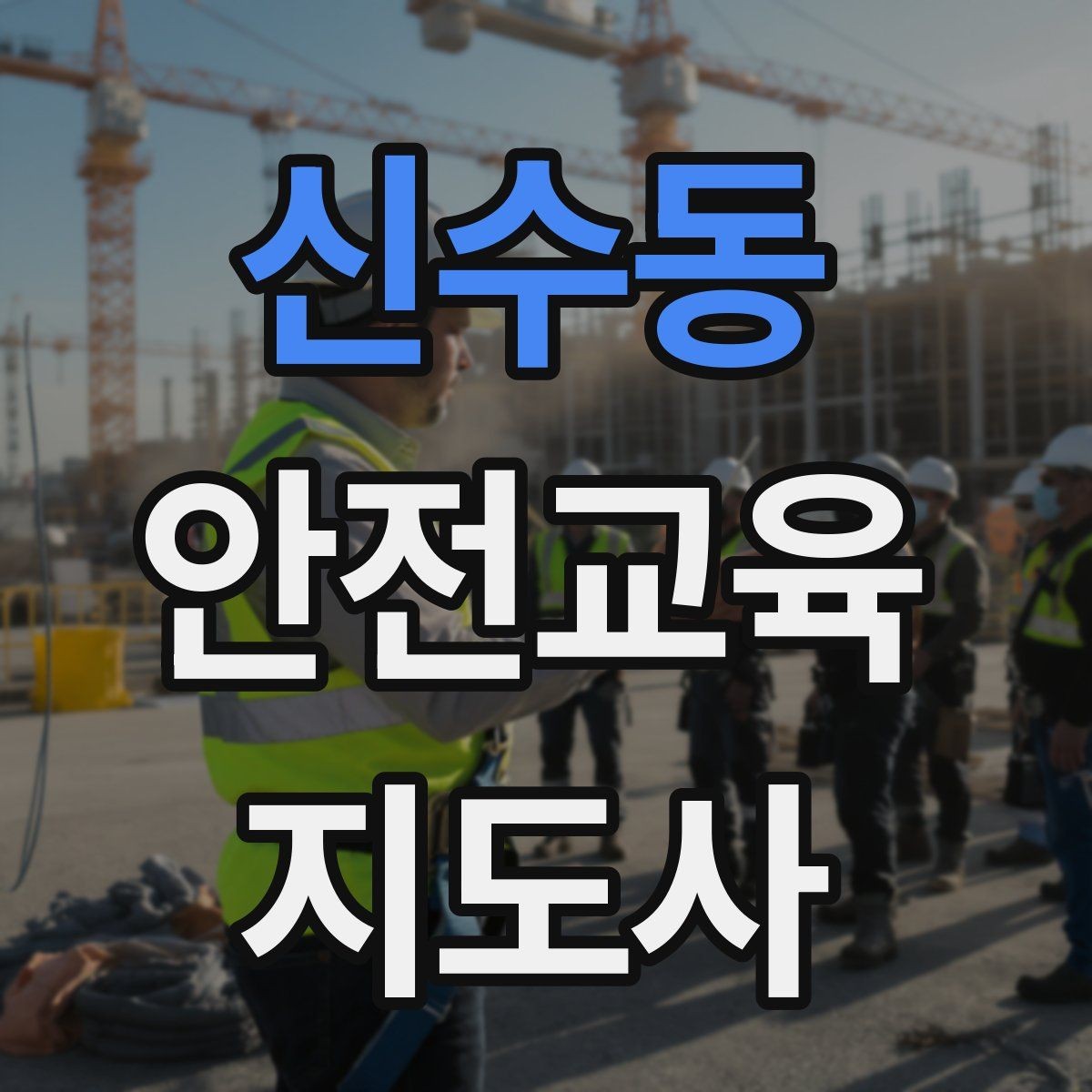 신수동 안전교육지도사 자격증 교육 경력을 쌓을수록 좋은 점 정리