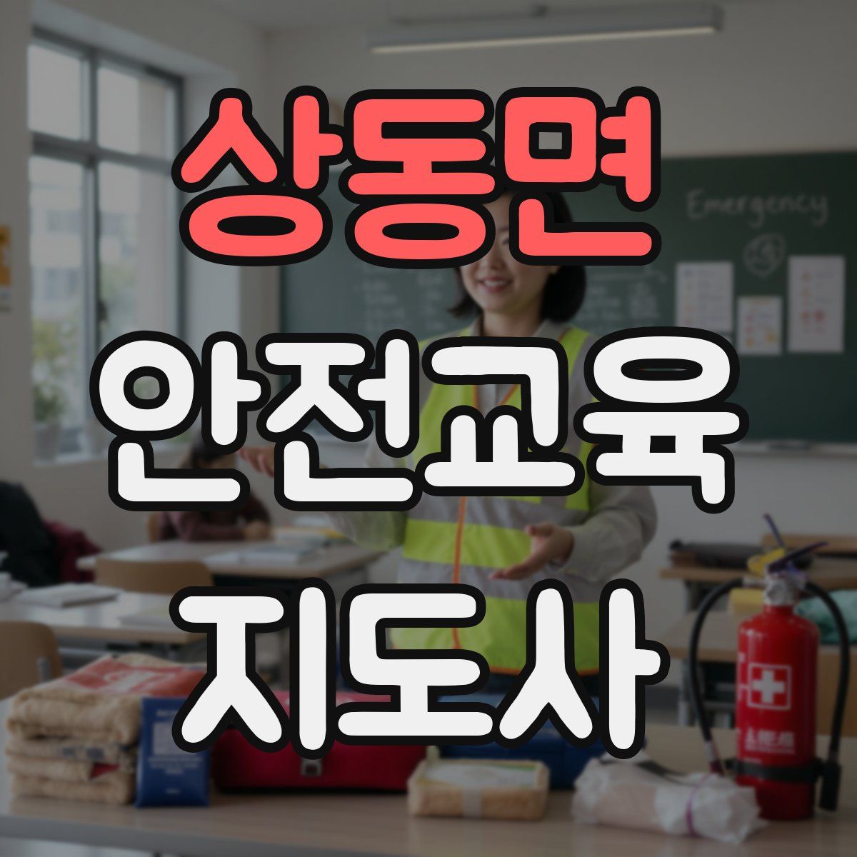 상동면 안전교육지도사 자격증