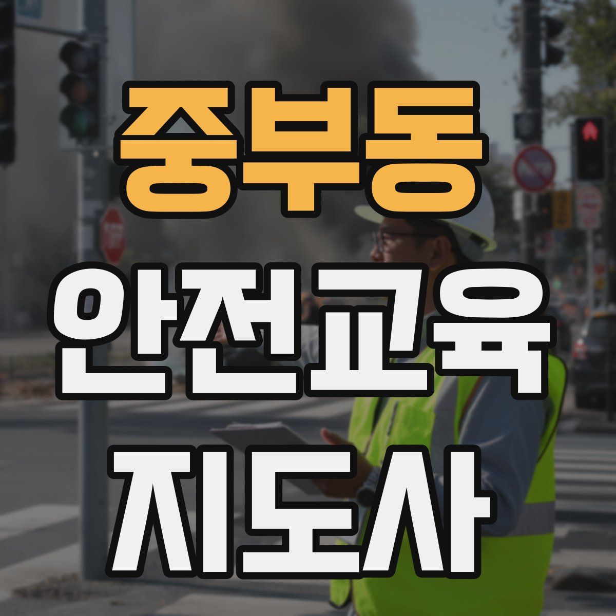 중부동 안전교육지도사 자격증