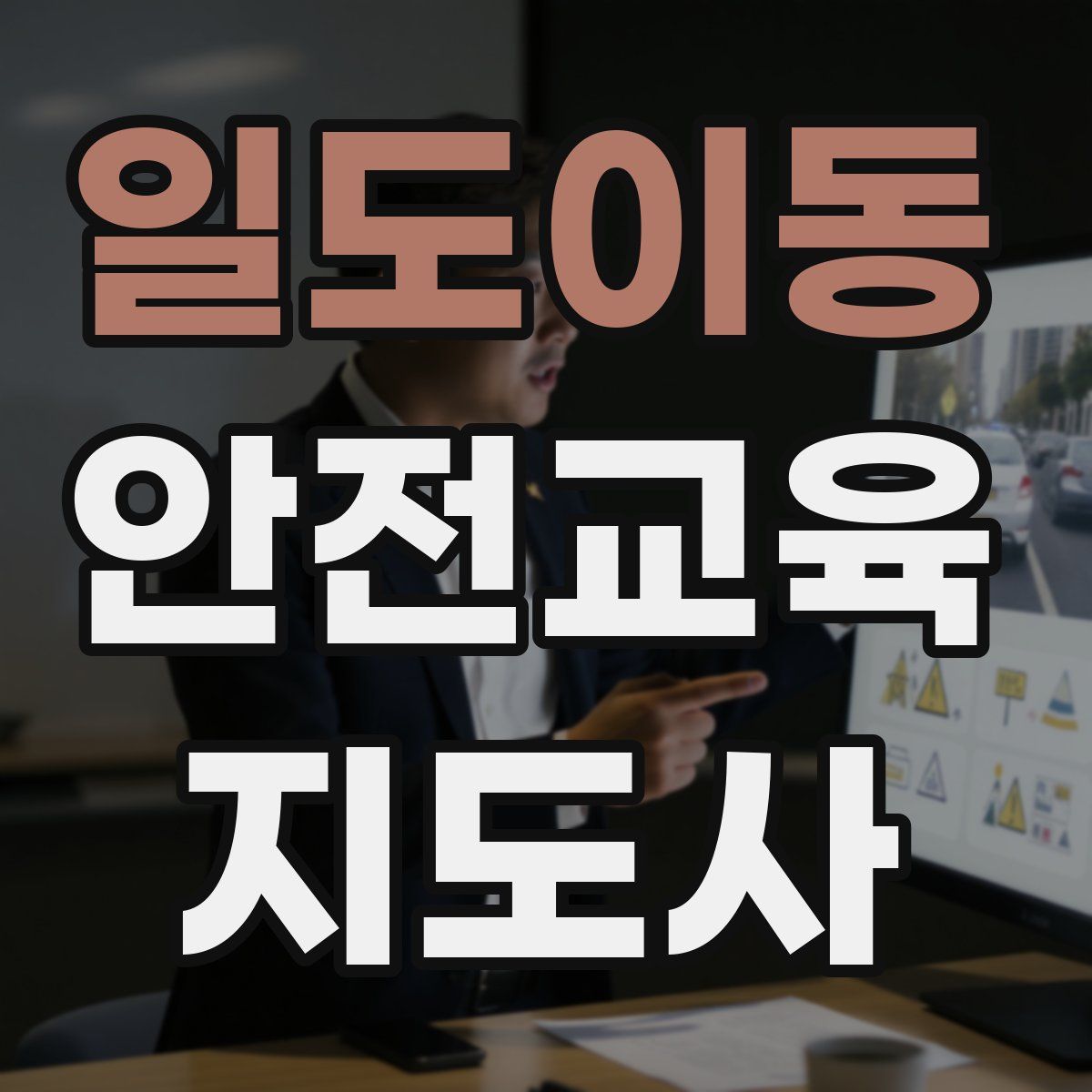 일도이동 안전교육지도사 자격증