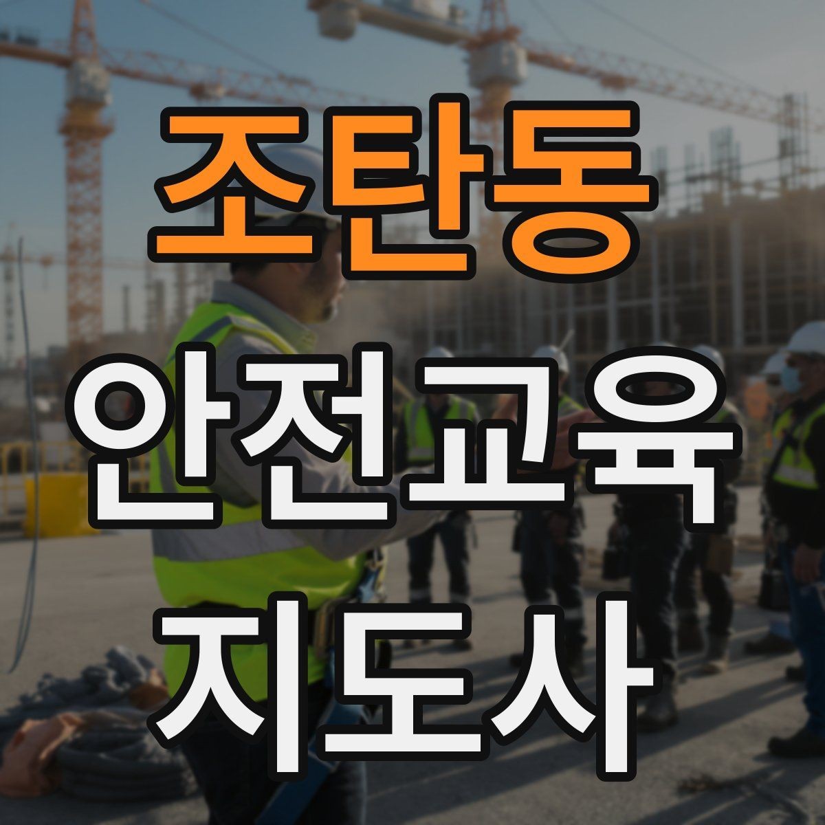 조탄동 안전교육지도사 자격증 취득 후 교육 전문가로 성장하는 길