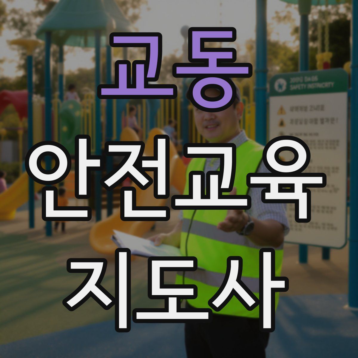 교동 안전교육지도사 자격증