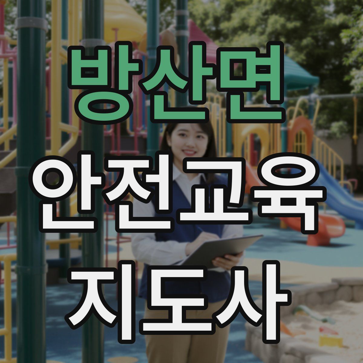 방산면 안전교육지도사 자격증