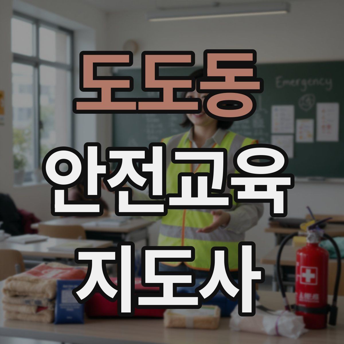 도도동 안전교육지도사 자격증 강의 평가와 피드백 방법