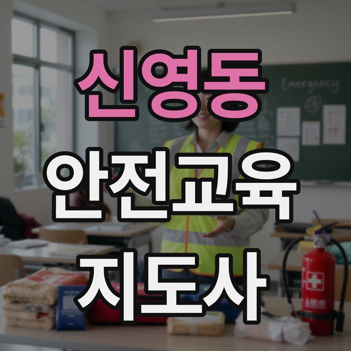 신영동 안전교육지도사 자격증 초보 강사가 흔히 놓치는 준비 포인트
