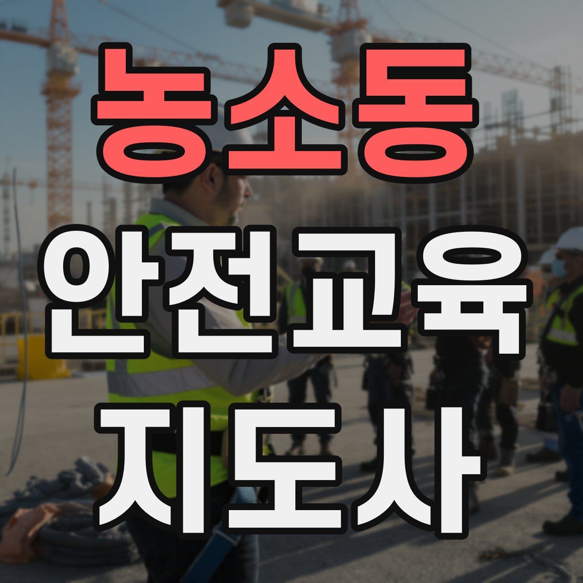 농소동 안전교육지도사 자격증