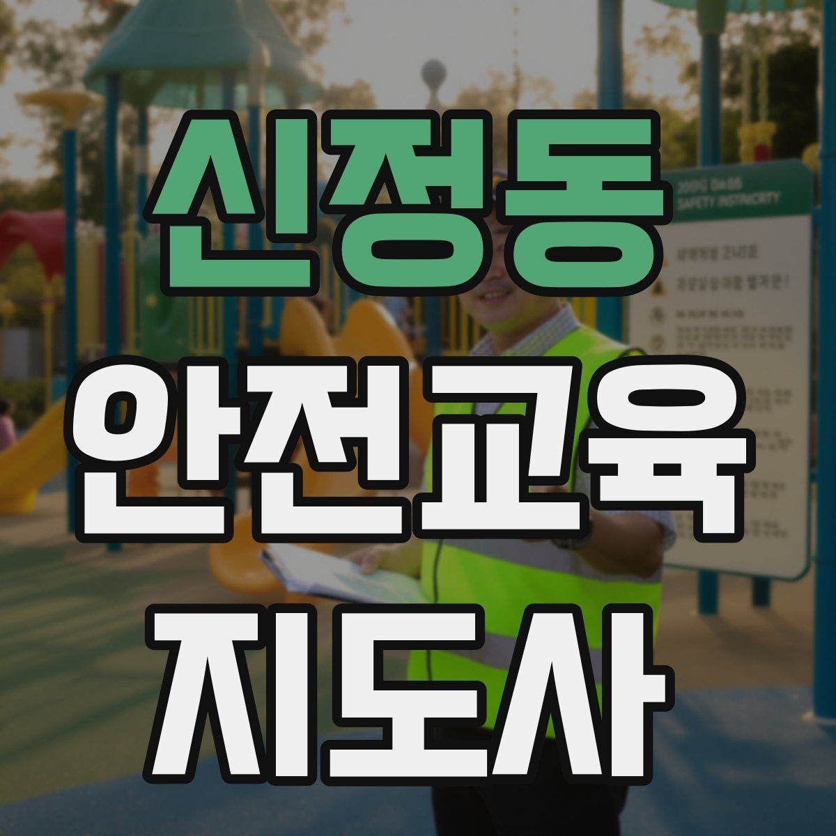 신정동 안전교육지도사 자격증 강의 자료 만드는 방법