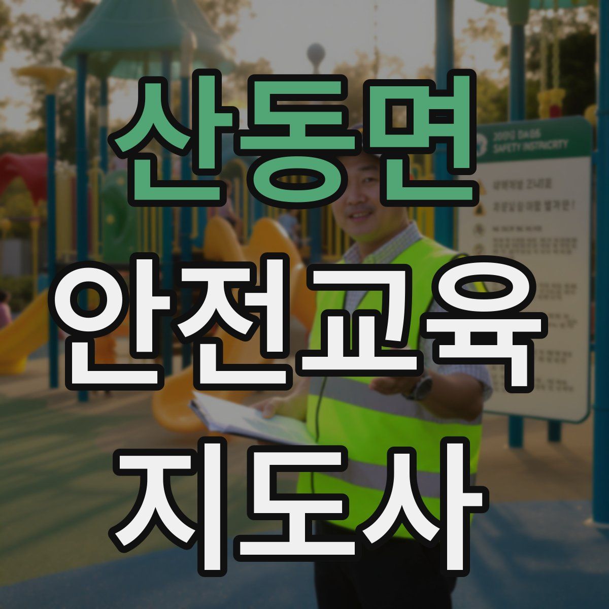산동면 안전교육지도사 자격증