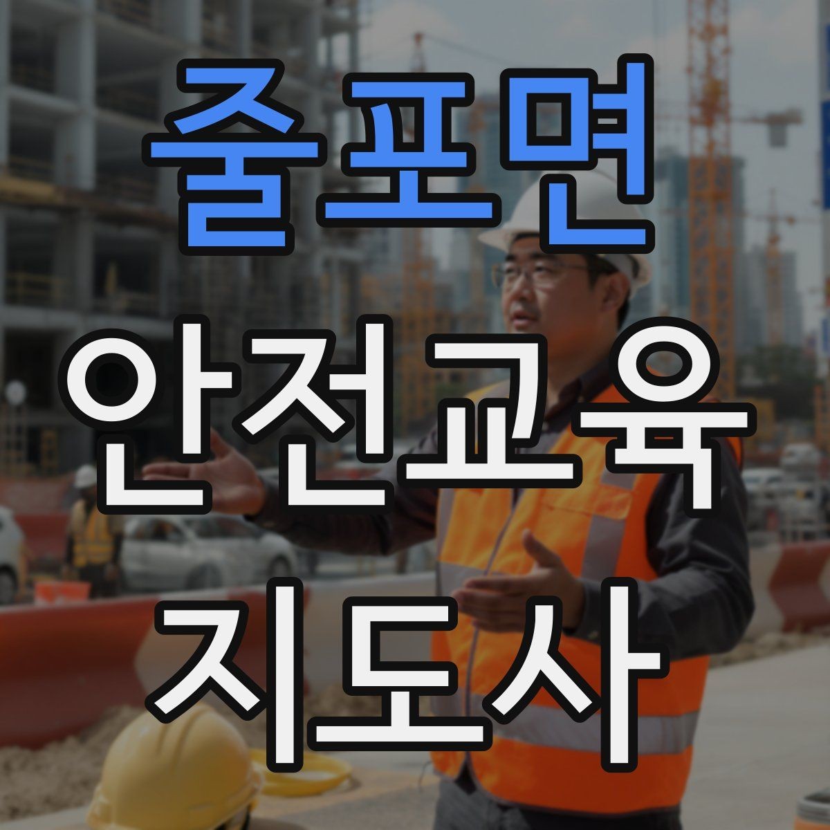 줄포면 안전교육지도사 자격증 시험 대비 핵심 이론 정리