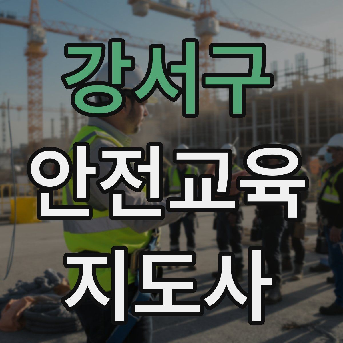 강서구 안전교육지도사 자격증 시험 합격 기준 정리