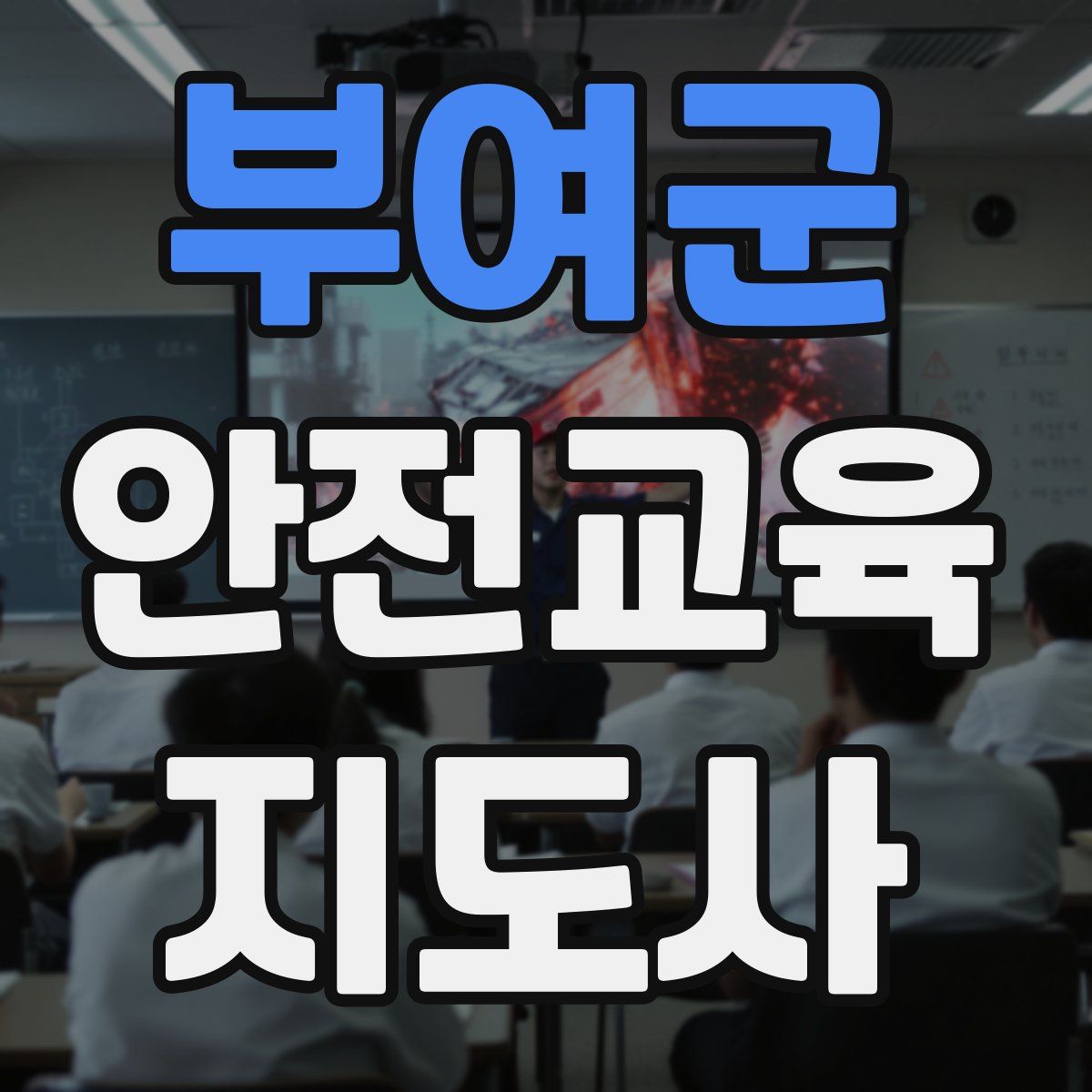 부여군 안전교육지도사 자격증