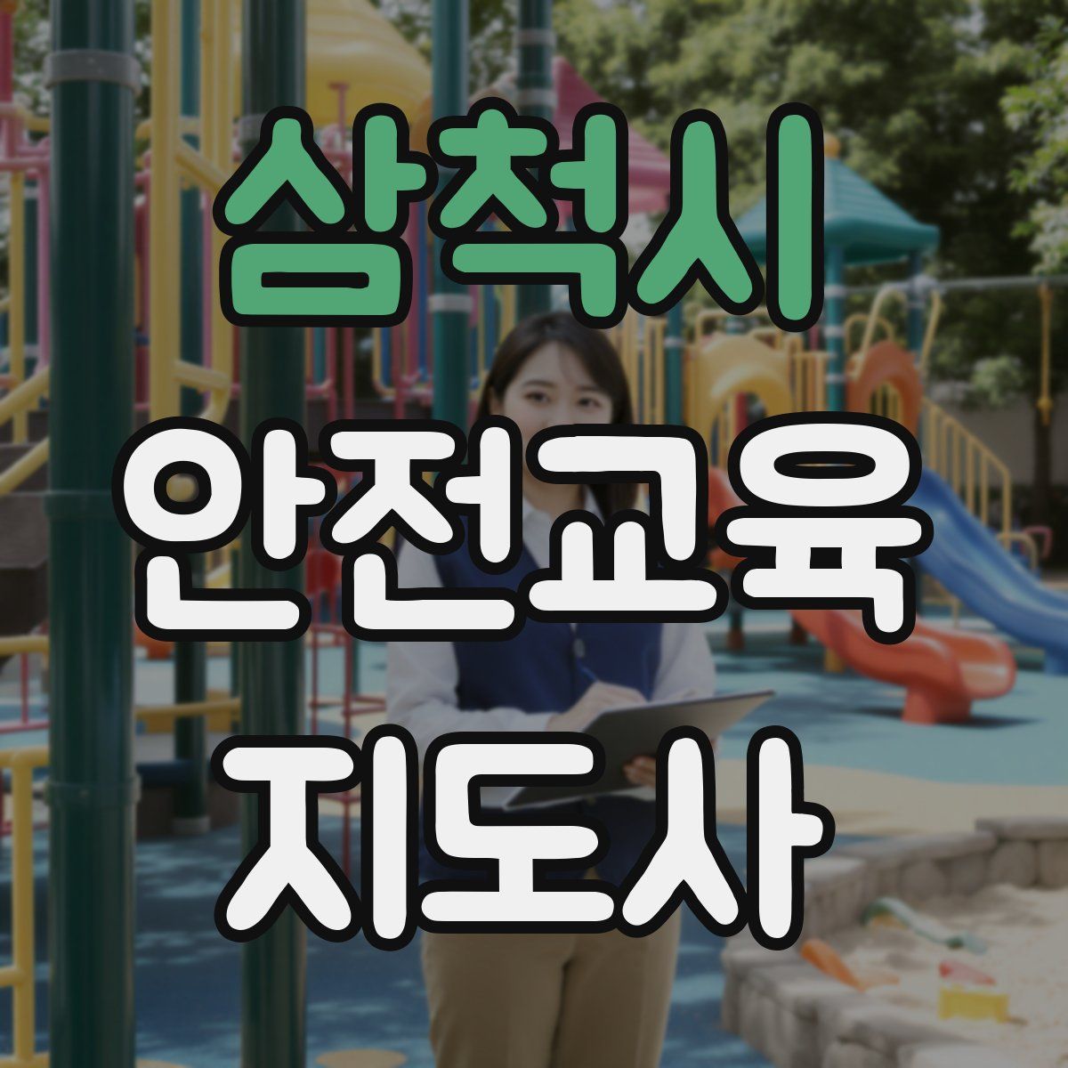 삼척시 안전교육지도사 자격증
