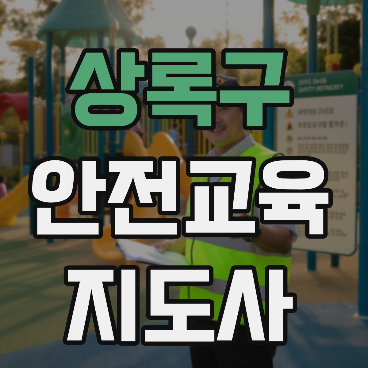 상록구 안전교육지도사 자격증