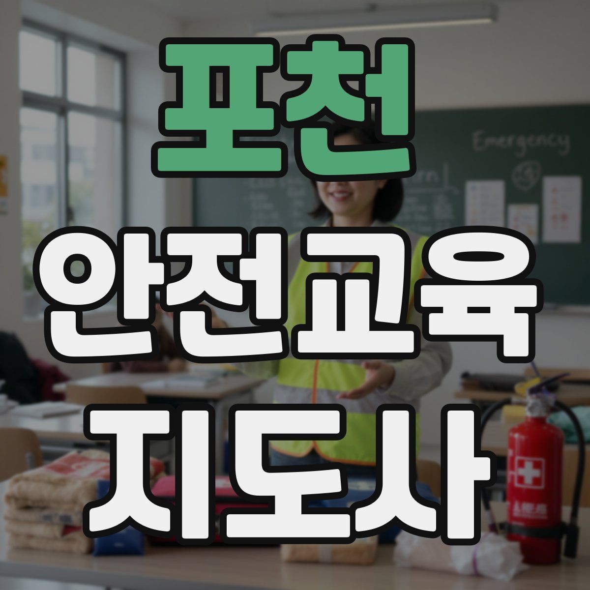 포천 안전교육지도사 자격증 시험 난이도 현실적으로 알아보기