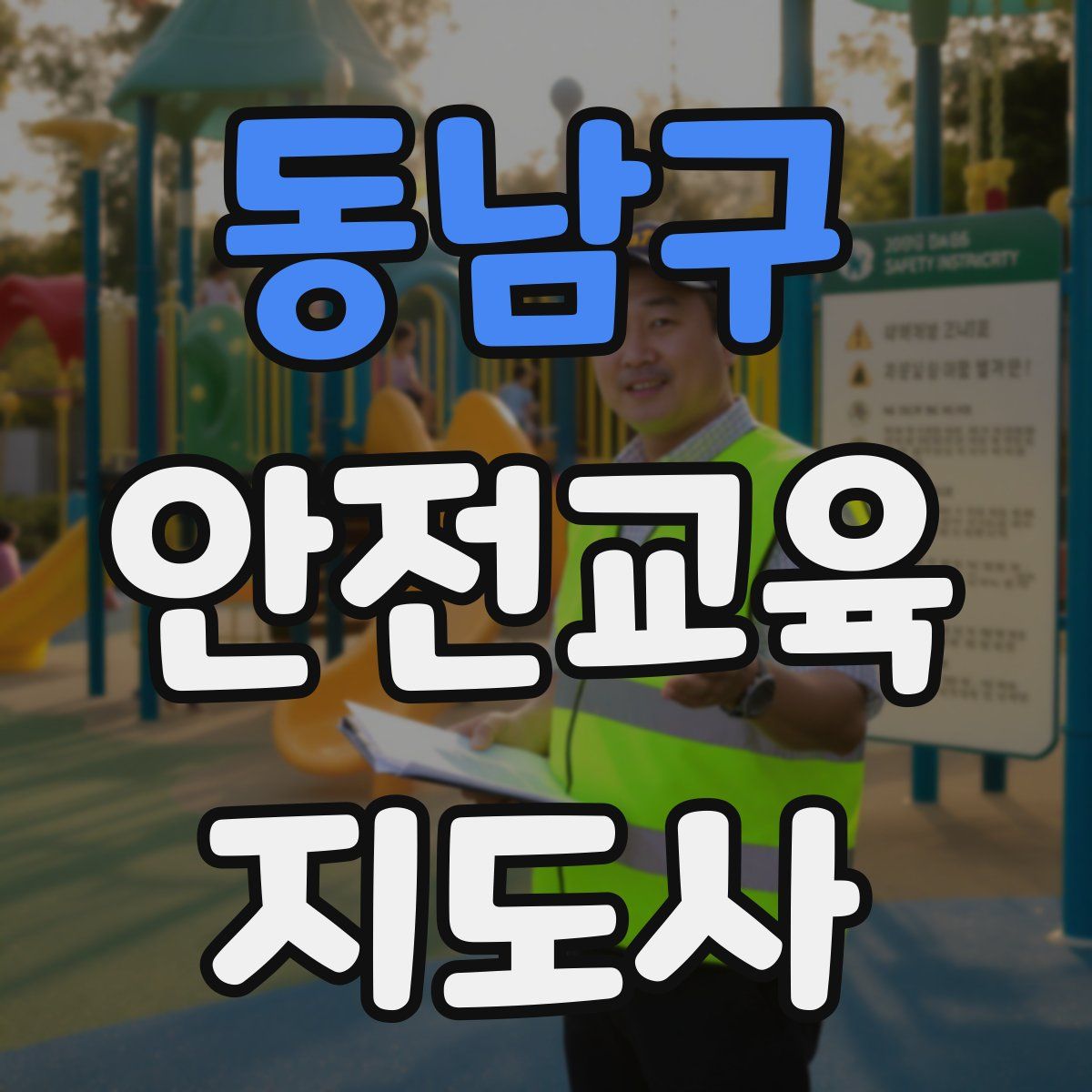 동남구 안전교육지도사 자격증