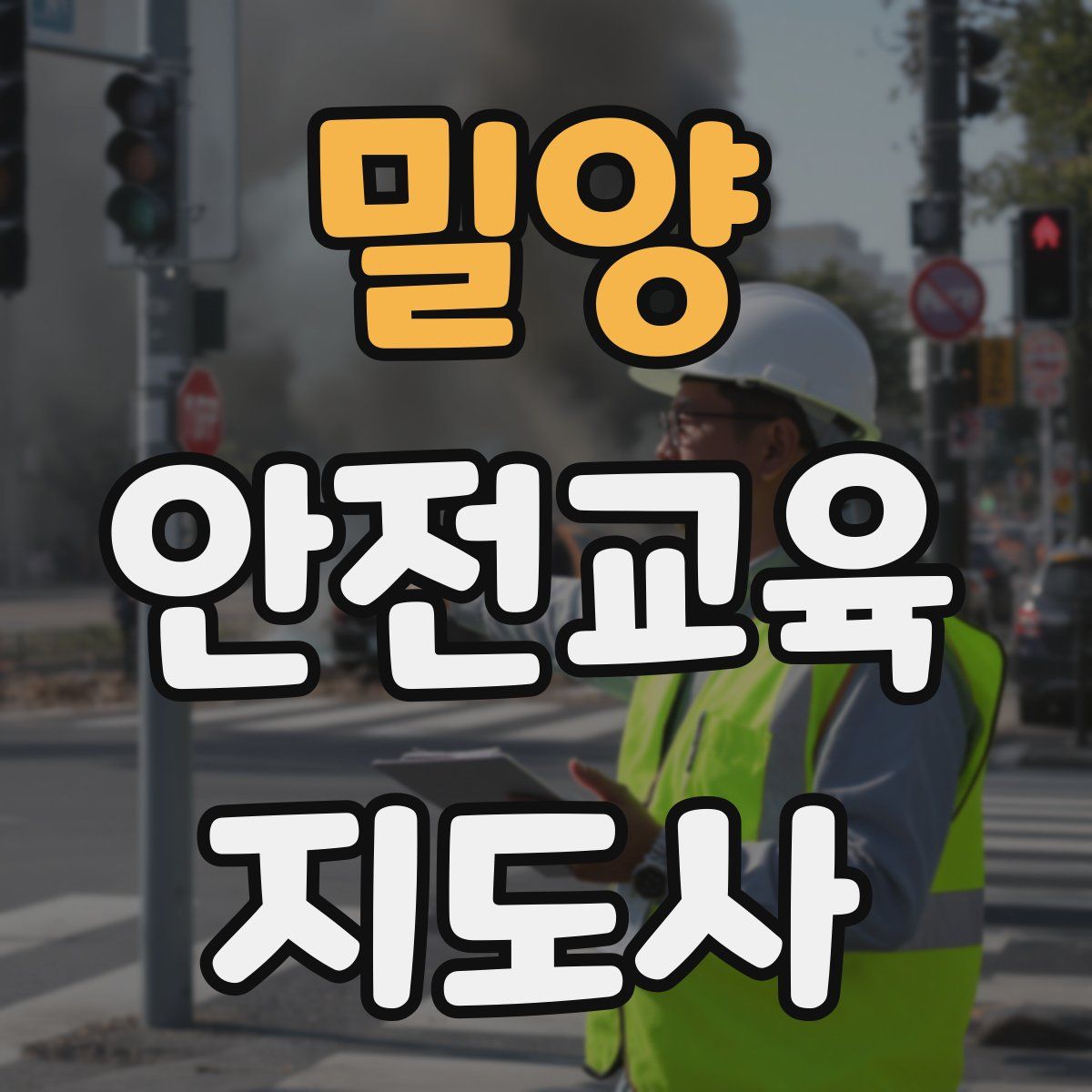 밀양 안전교육지도사 자격증