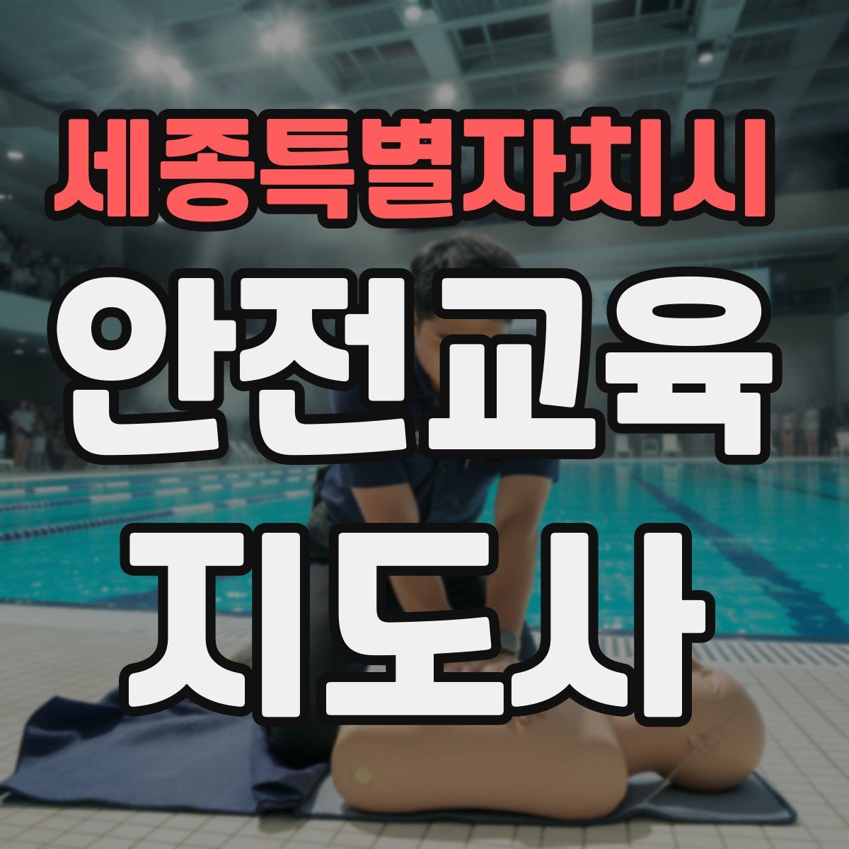 세종특별자치시 안전교육지도사 자격증