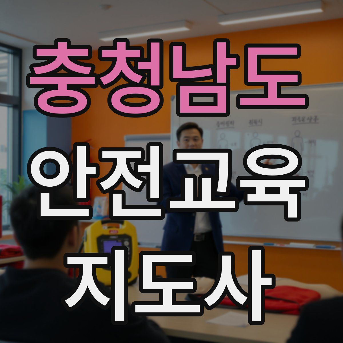 충청남도 안전교육지도사 자격증