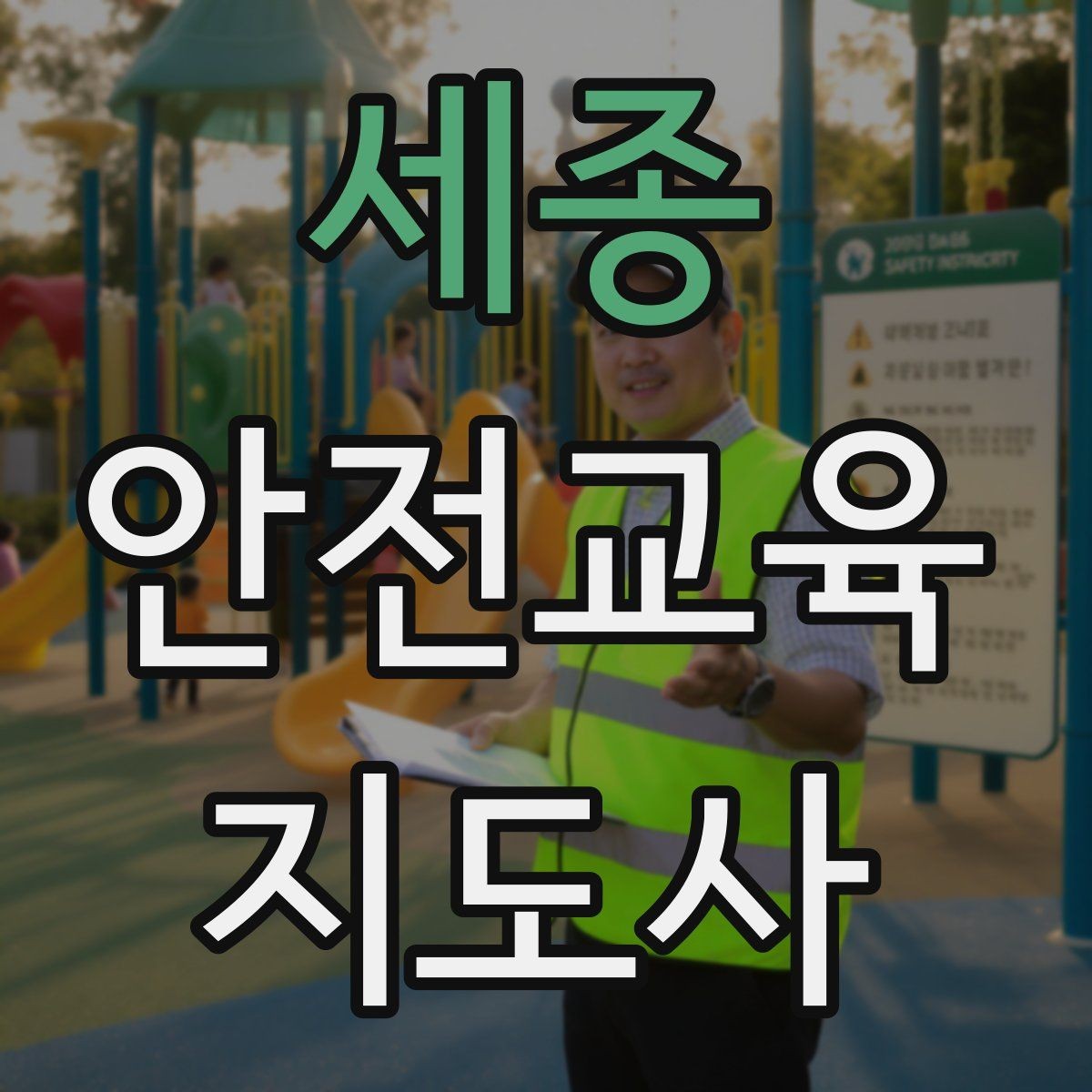 세종 안전교육지도사 자격증 취득 후 교육 전문가로 성장하는 길