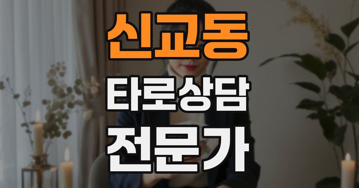 신교동 타로상담전문가 자격증