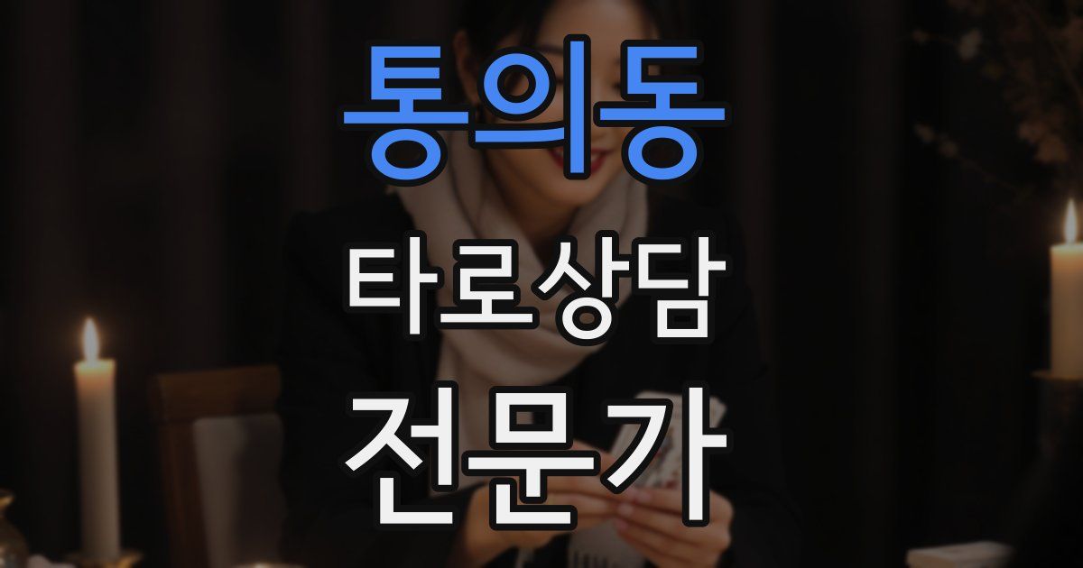 통의동 타로상담전문가 자격증