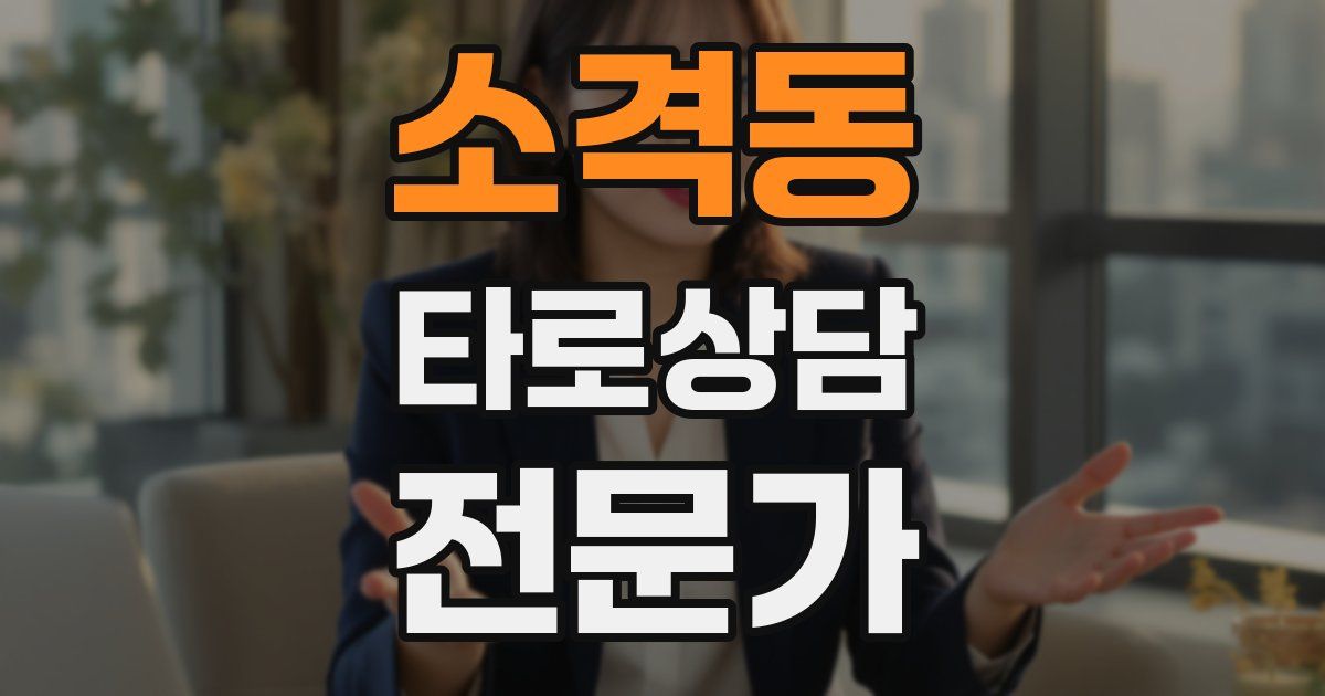 소격동 타로상담전문가 자격증