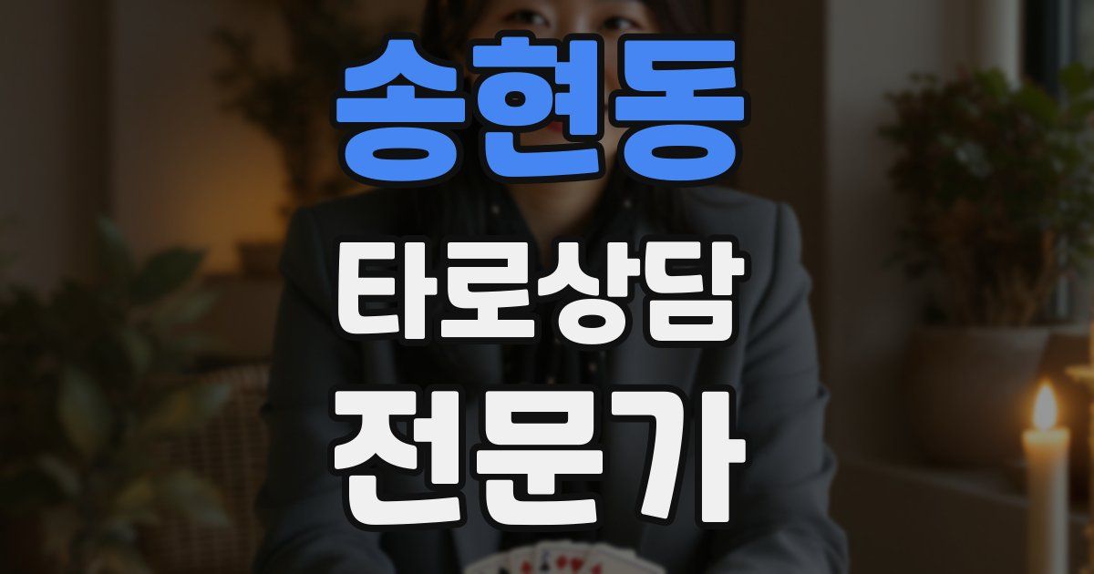 송현동 타로상담전문가 자격증