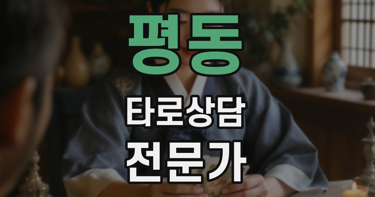 평동 타로상담전문가 자격증