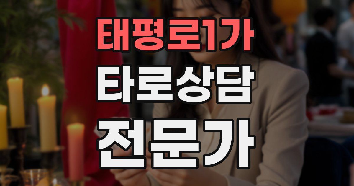 태평로1가 타로상담전문가 자격증