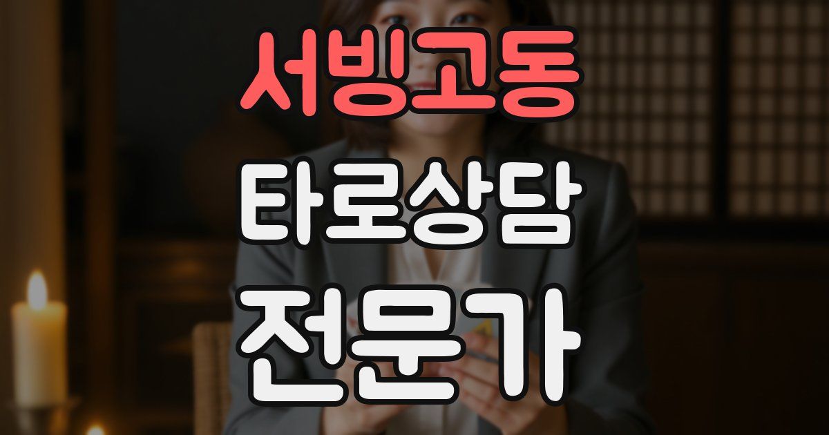 서빙고동 타로상담전문가 자격증