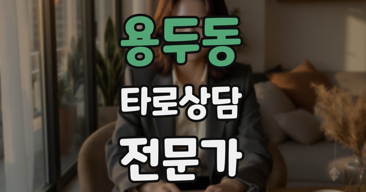 용두동 타로상담전문가 자격증