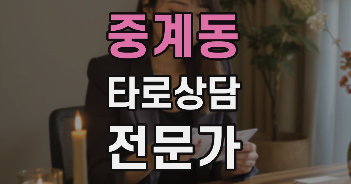 중계동 타로상담전문가 자격증