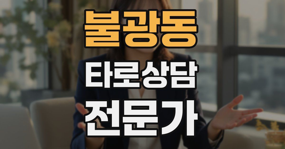 불광동 타로상담전문가 자격증