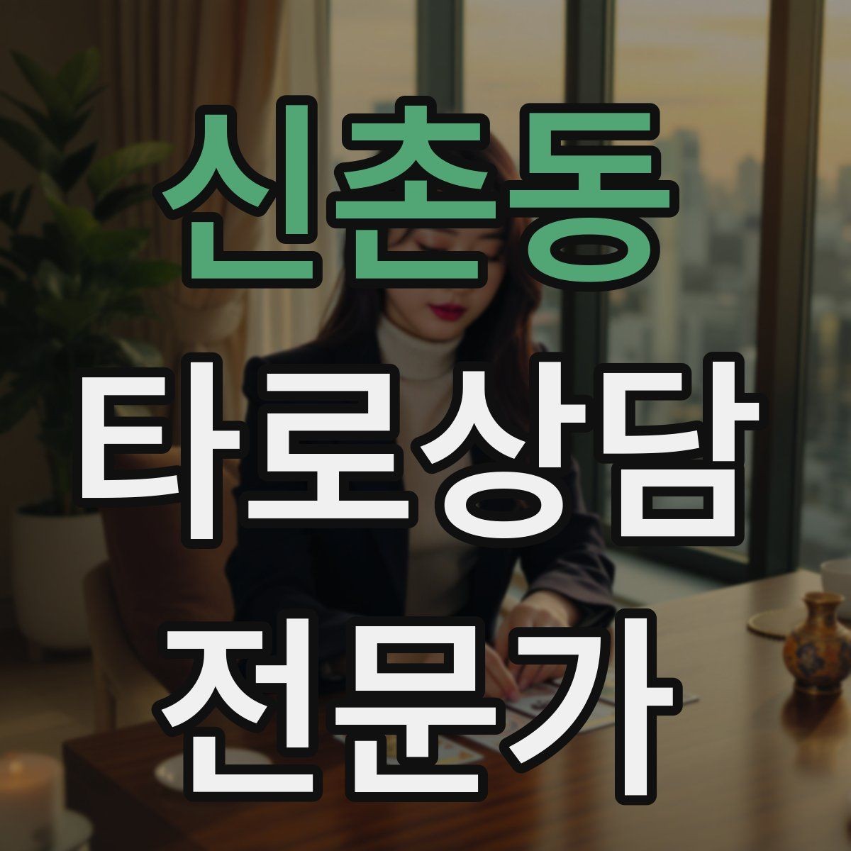 신촌동 타로상담전문가 자격증 심리상담과 타로상담을 구분해 설명하기