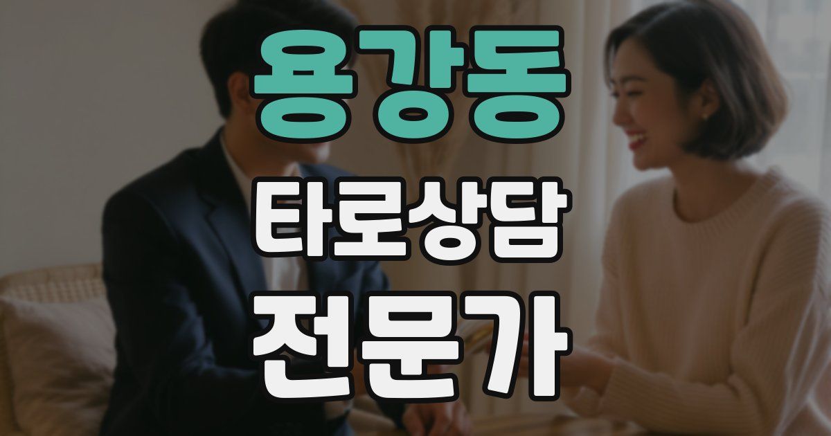 용강동 타로상담전문가 자격증