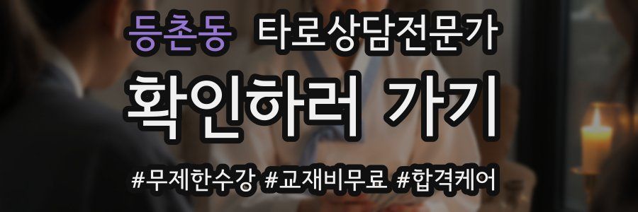 등촌동 타로상담전문가 자격증