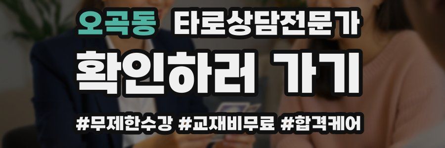 오곡동 타로상담전문가 자격증