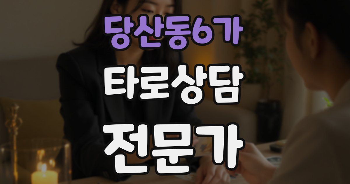 당산동6가 타로상담전문가 자격증