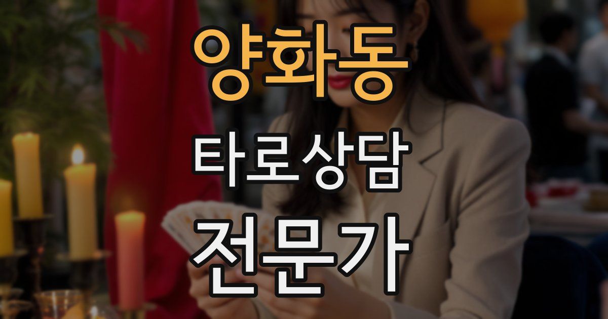 양화동 타로상담전문가 자격증