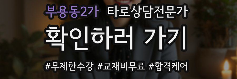 부용동2가 타로상담전문가 자격증